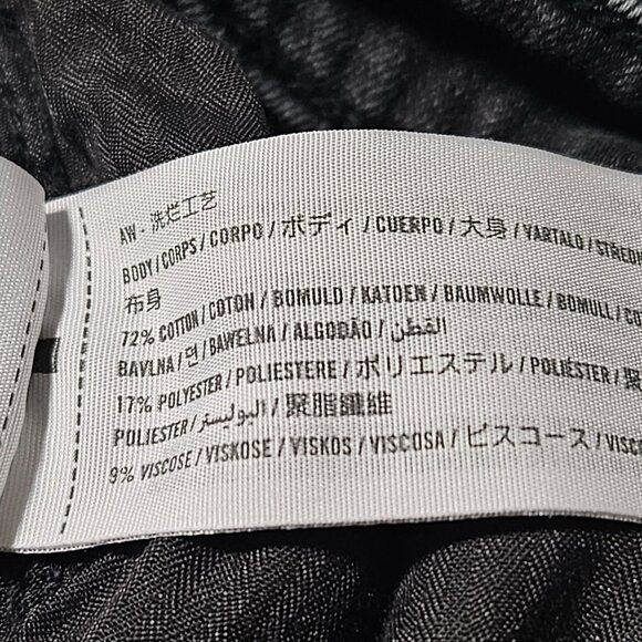 Hollister High Rise Super Skinny Jeans Womens Size 14 Light Black Denim Pants - Picture 5 of 5